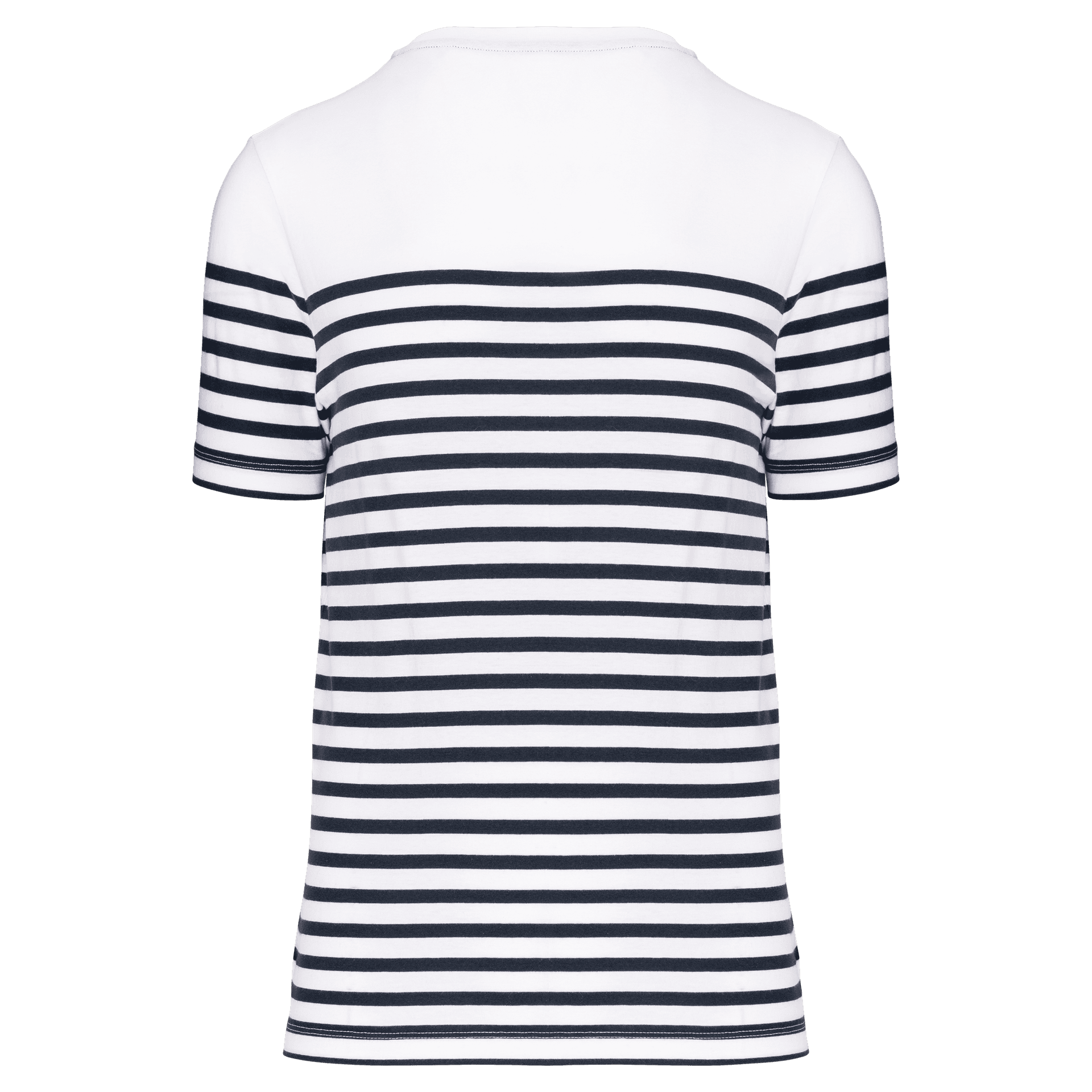 White / Navy Stripes