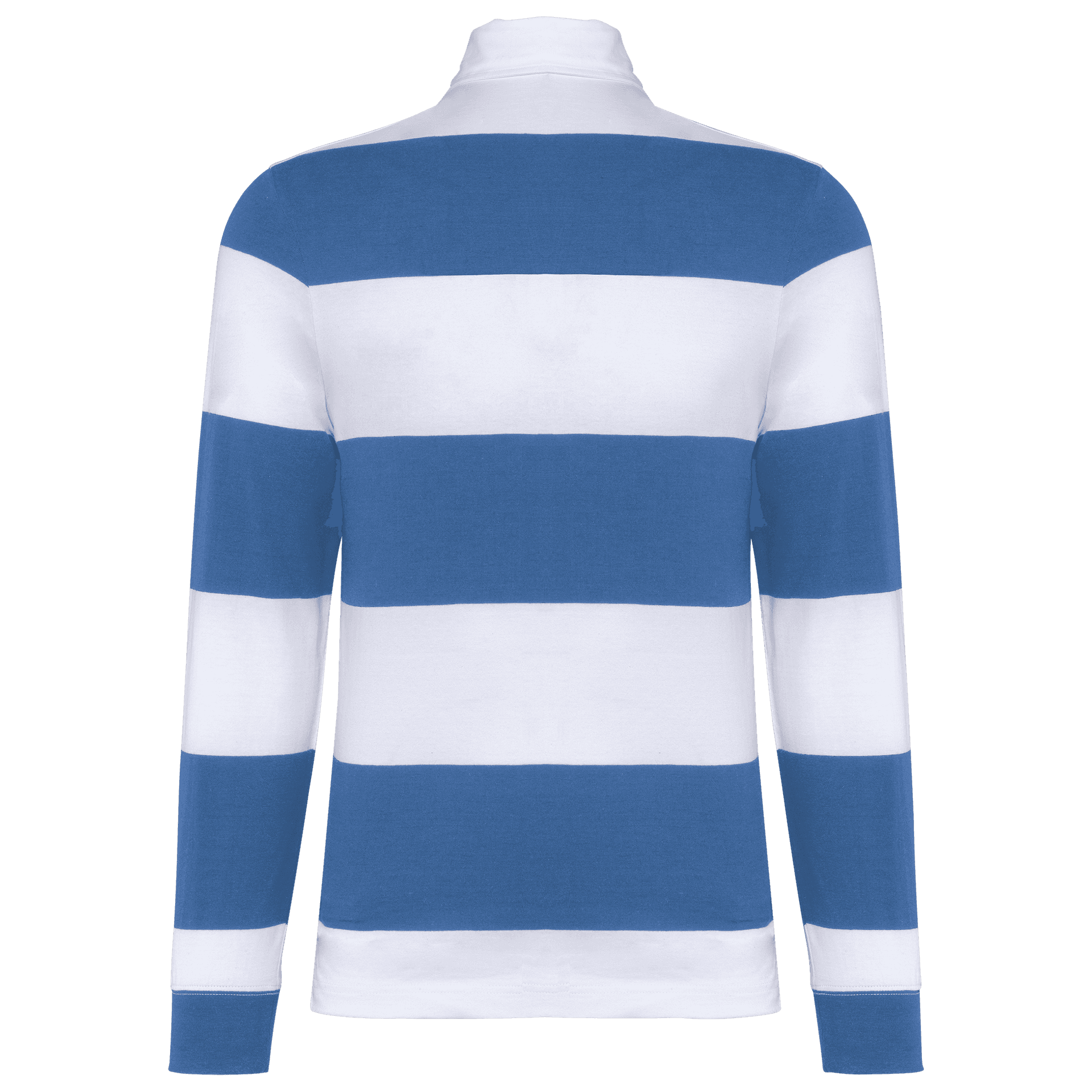 Light Royal Blue / White Stripes