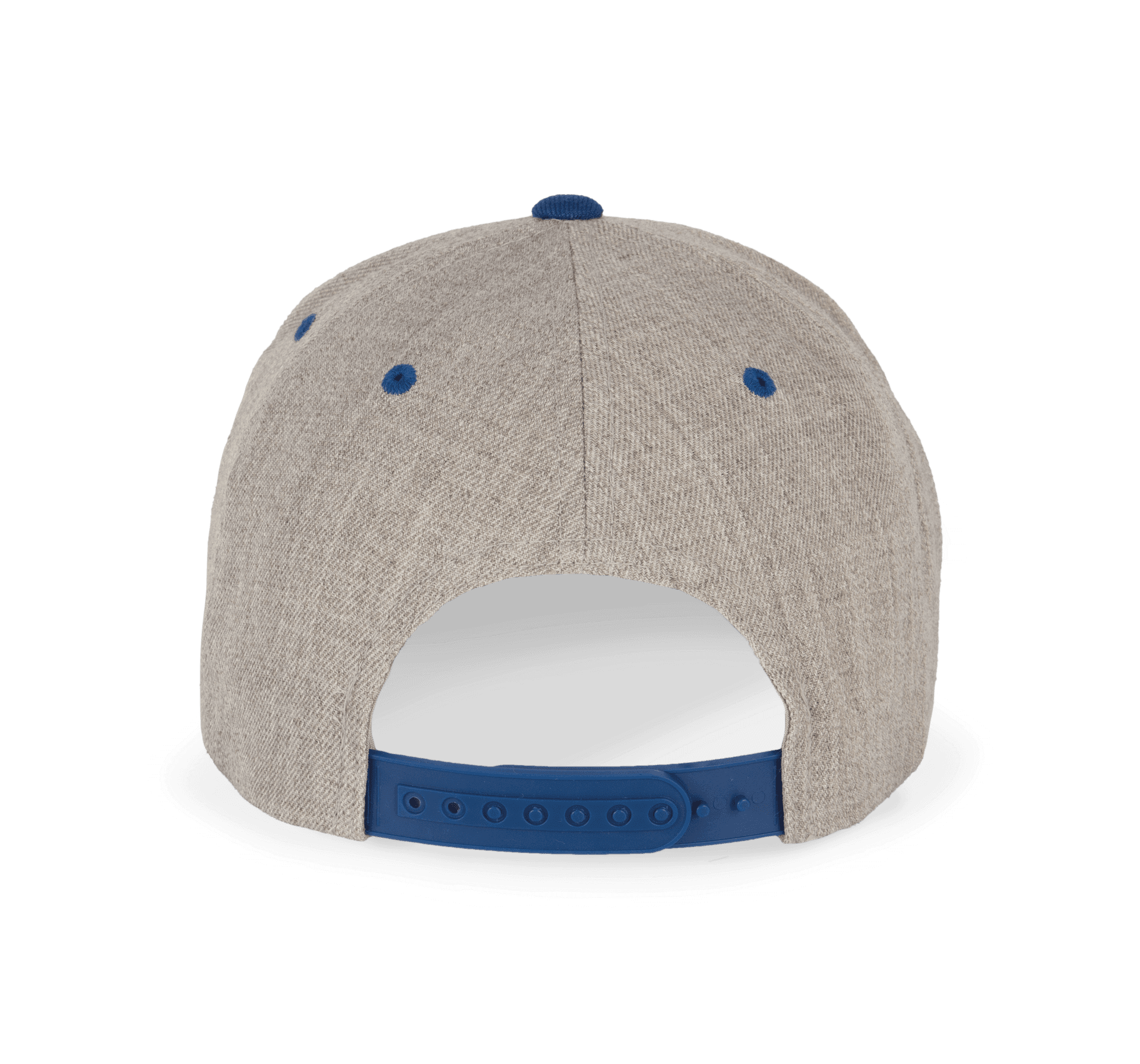 Heather Grey / Royal Blue