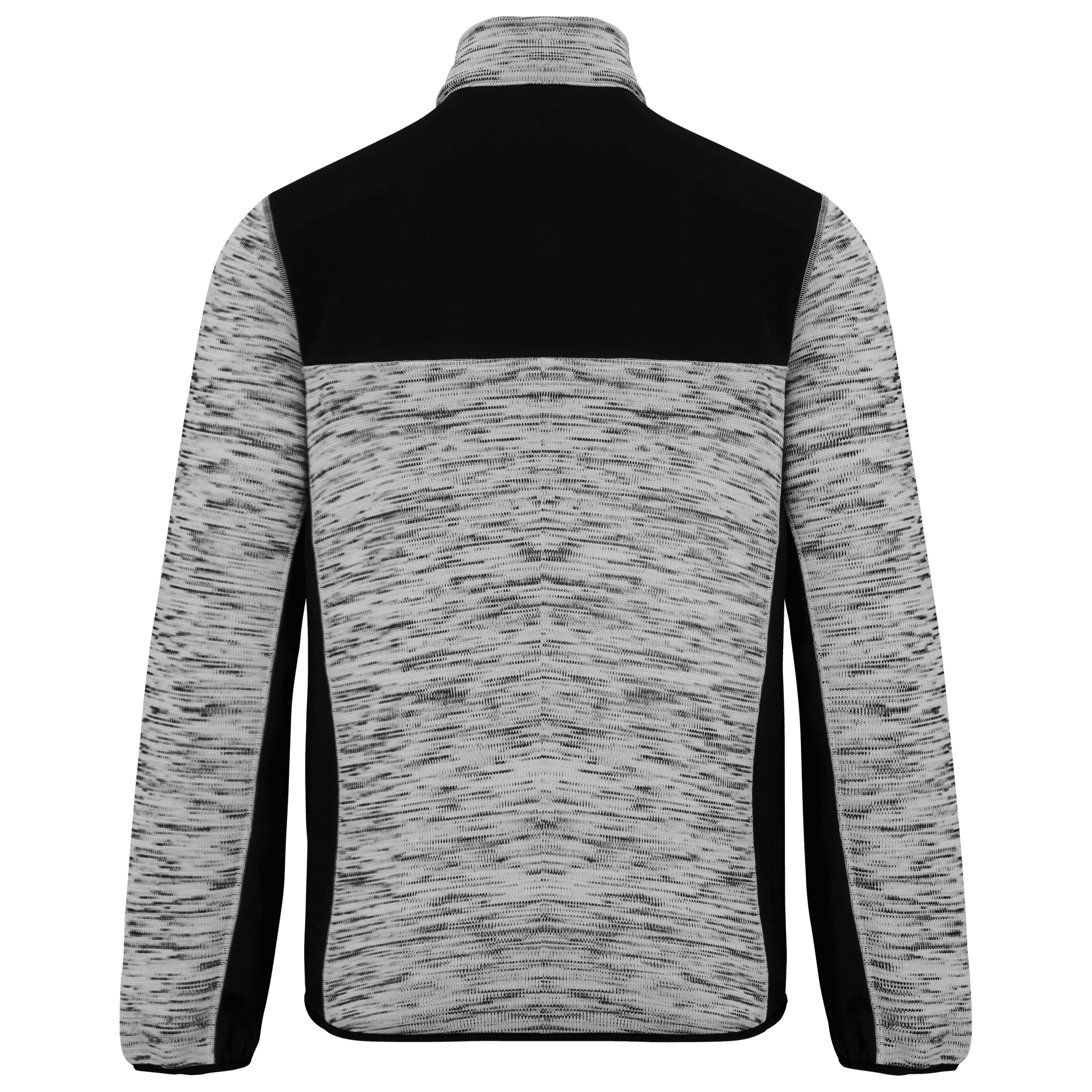 Light Grey Melange / Black