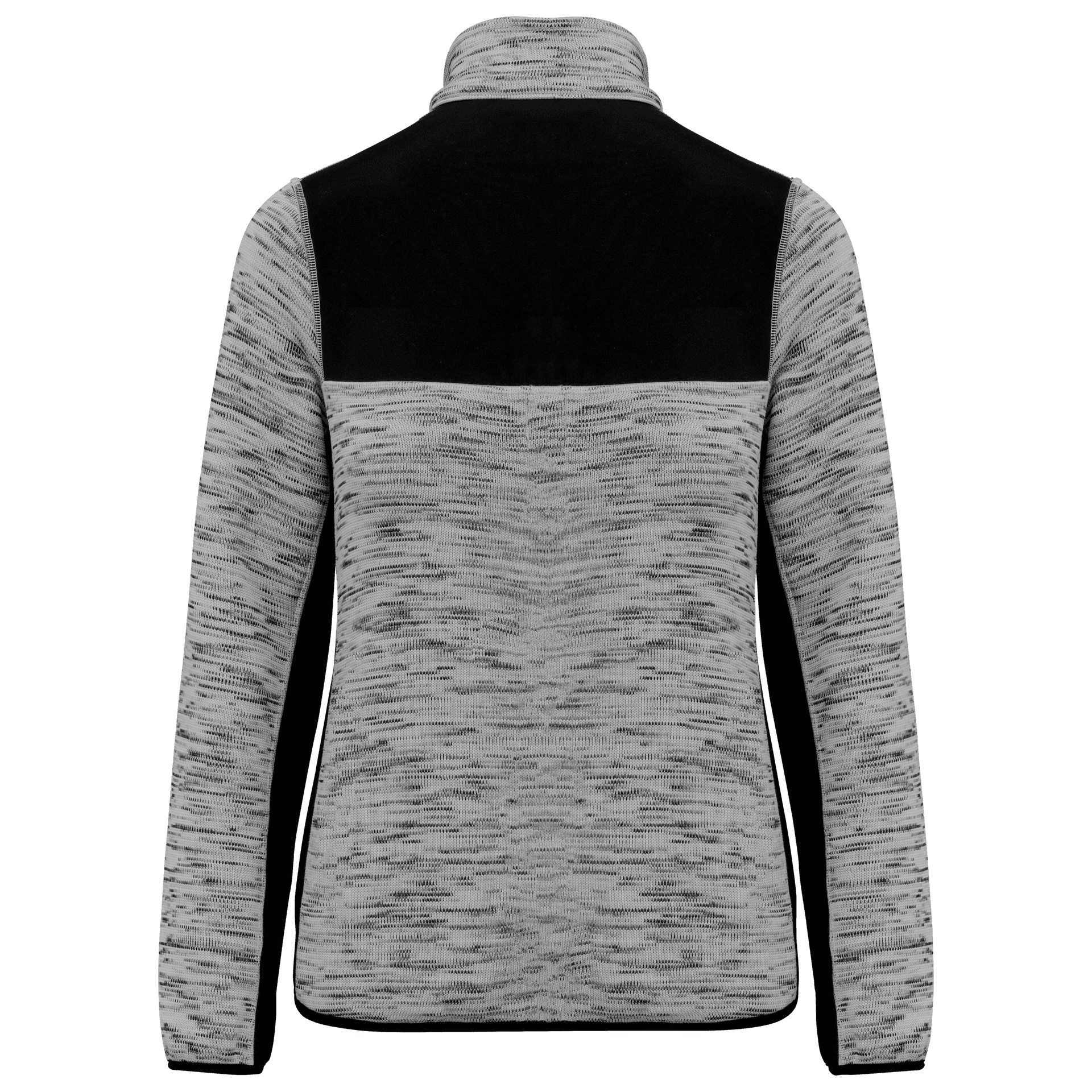 Light Grey Melange / Black