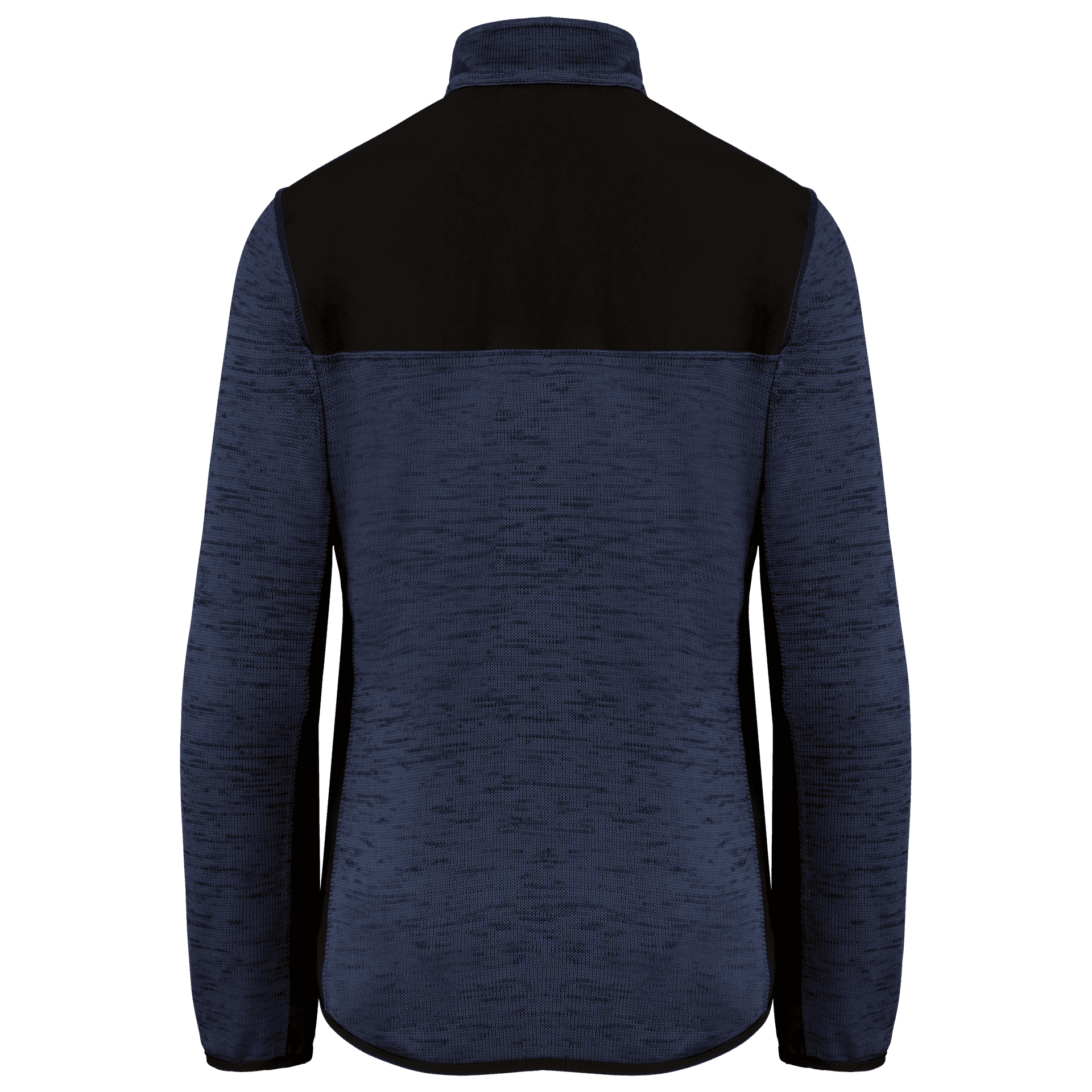 Navy Melange / Black