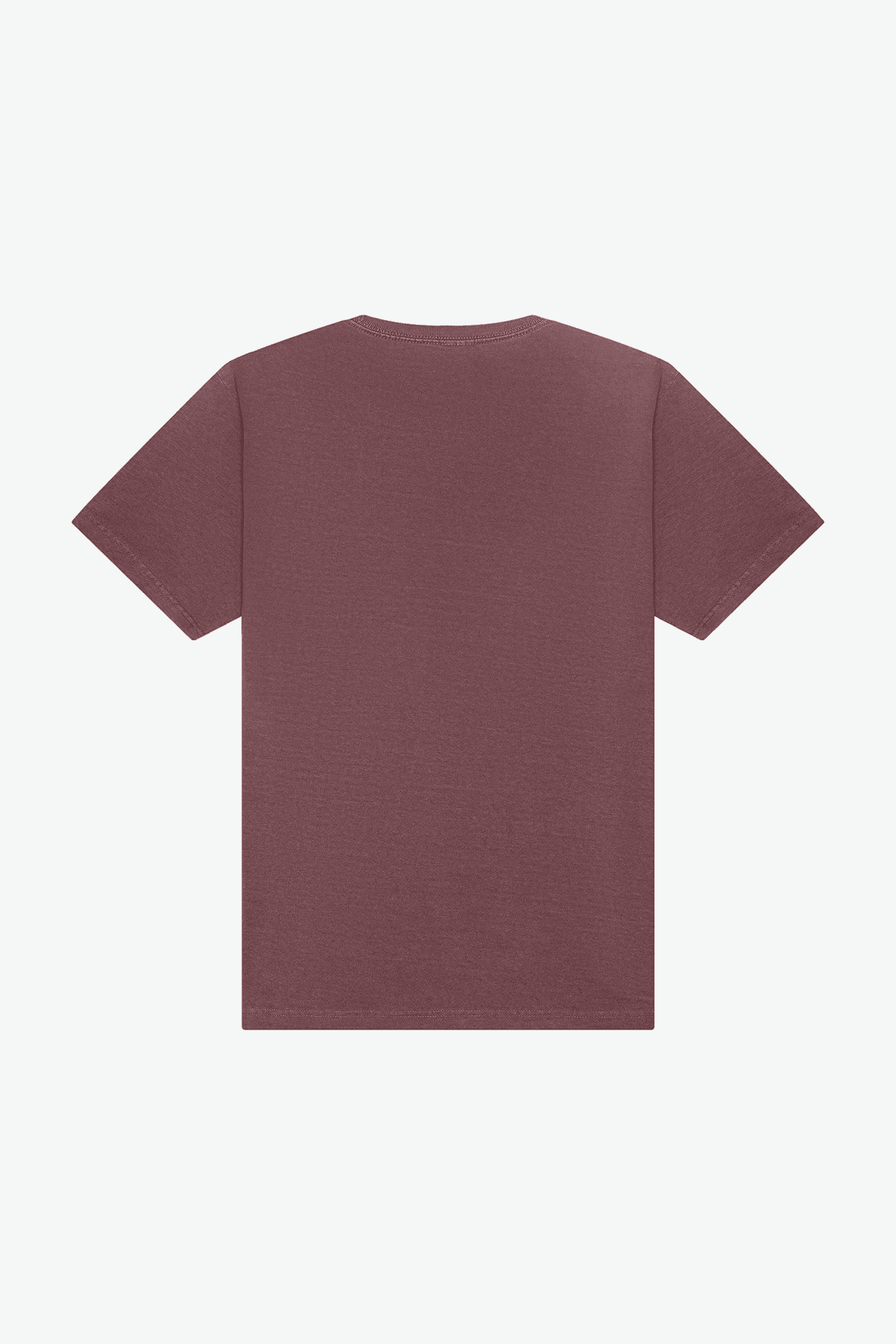 Washed maroon