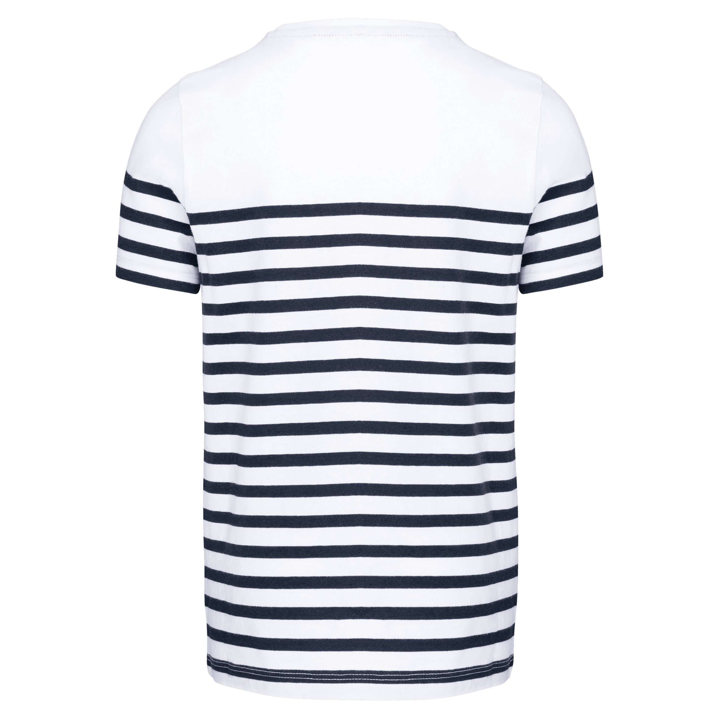 White / Navy Stripes