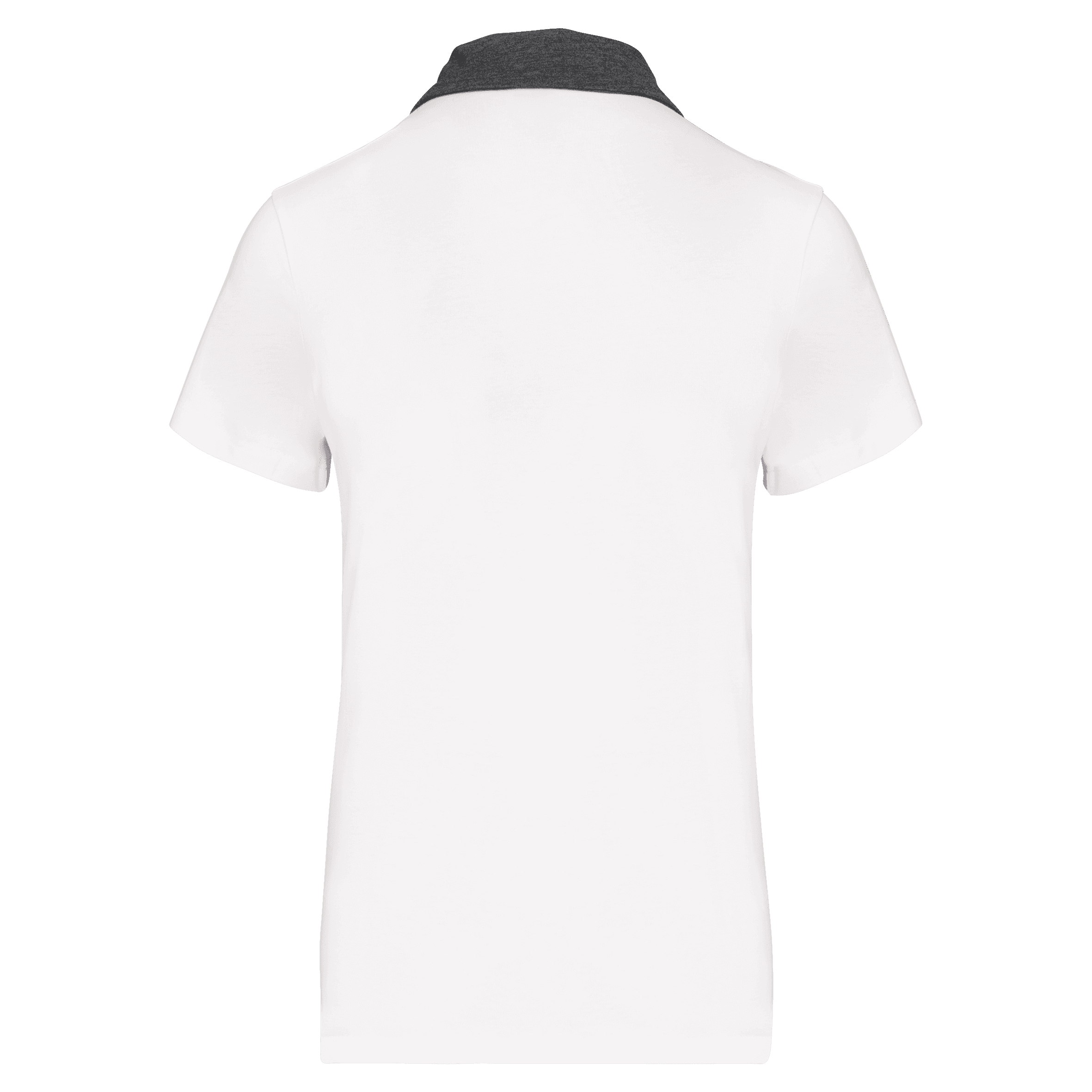 White / Dark Grey Heather