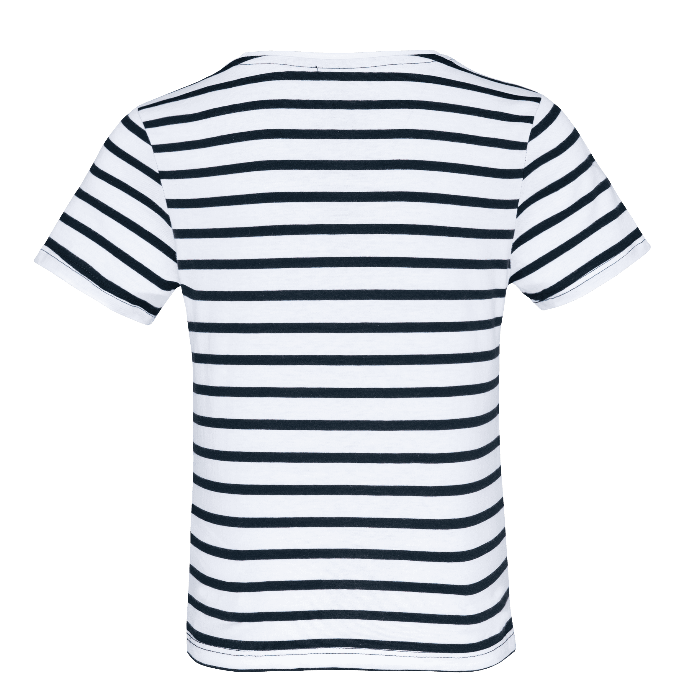 White / Navy Stripes