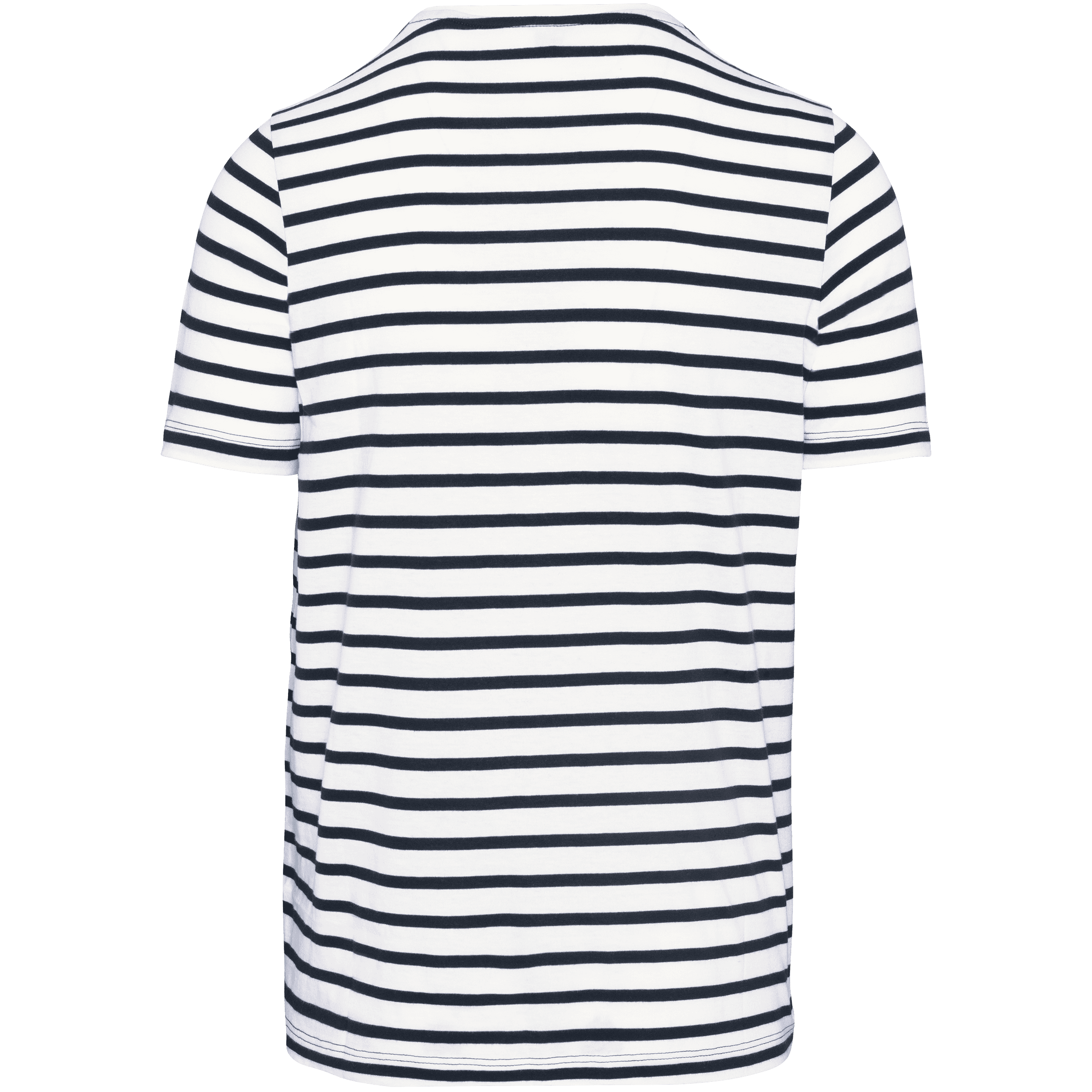 White / Navy Stripes