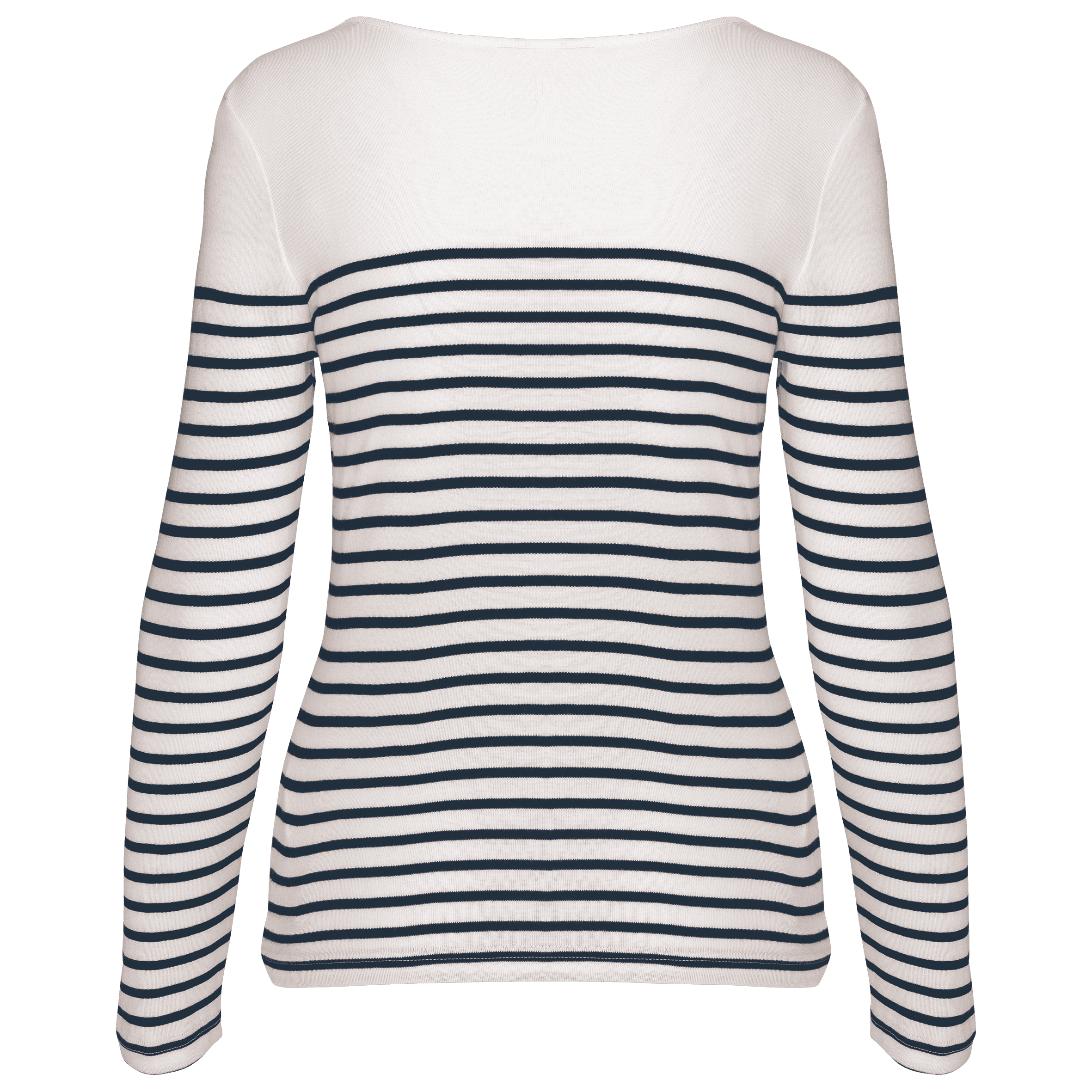 White / Navy Stripes