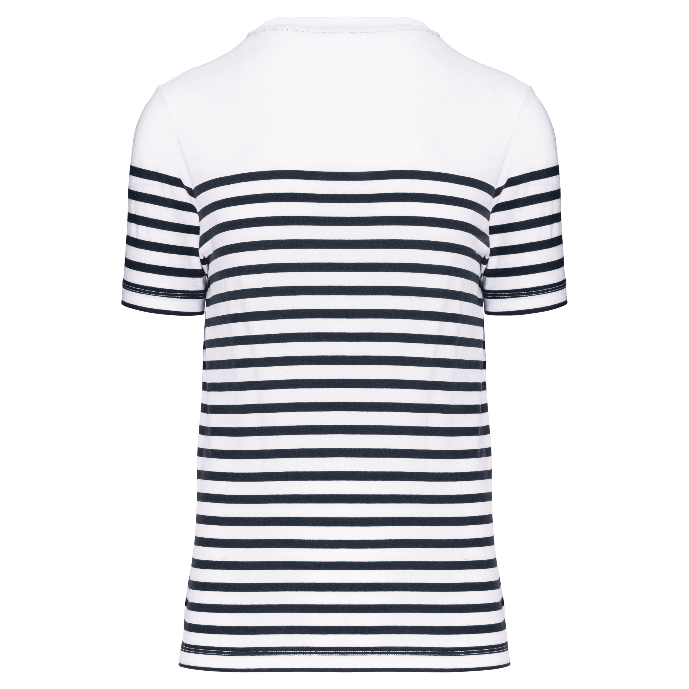 White / Navy Stripes
