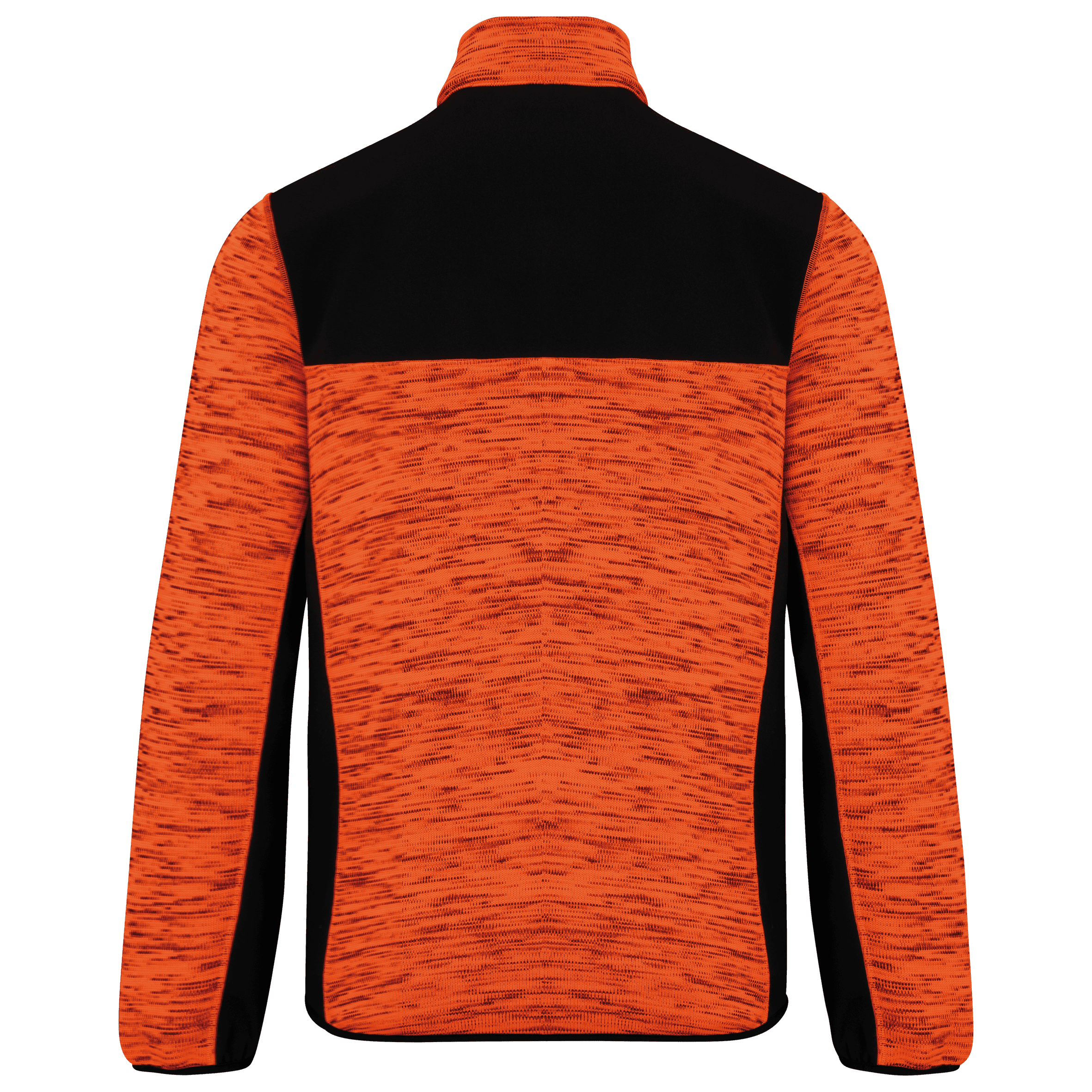 Fluorescent Orange Melange / Black