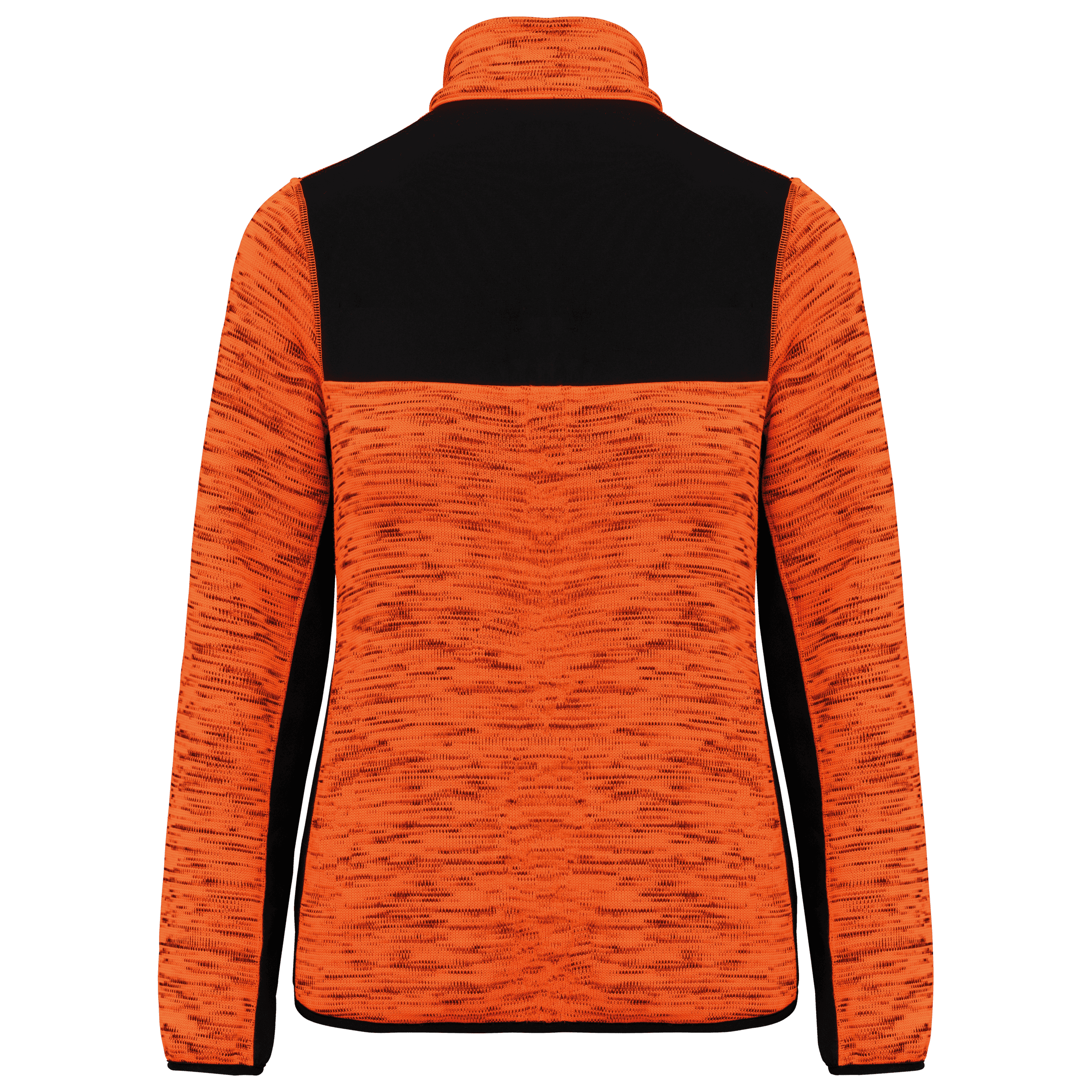 Fluorescent Orange Melange / Black