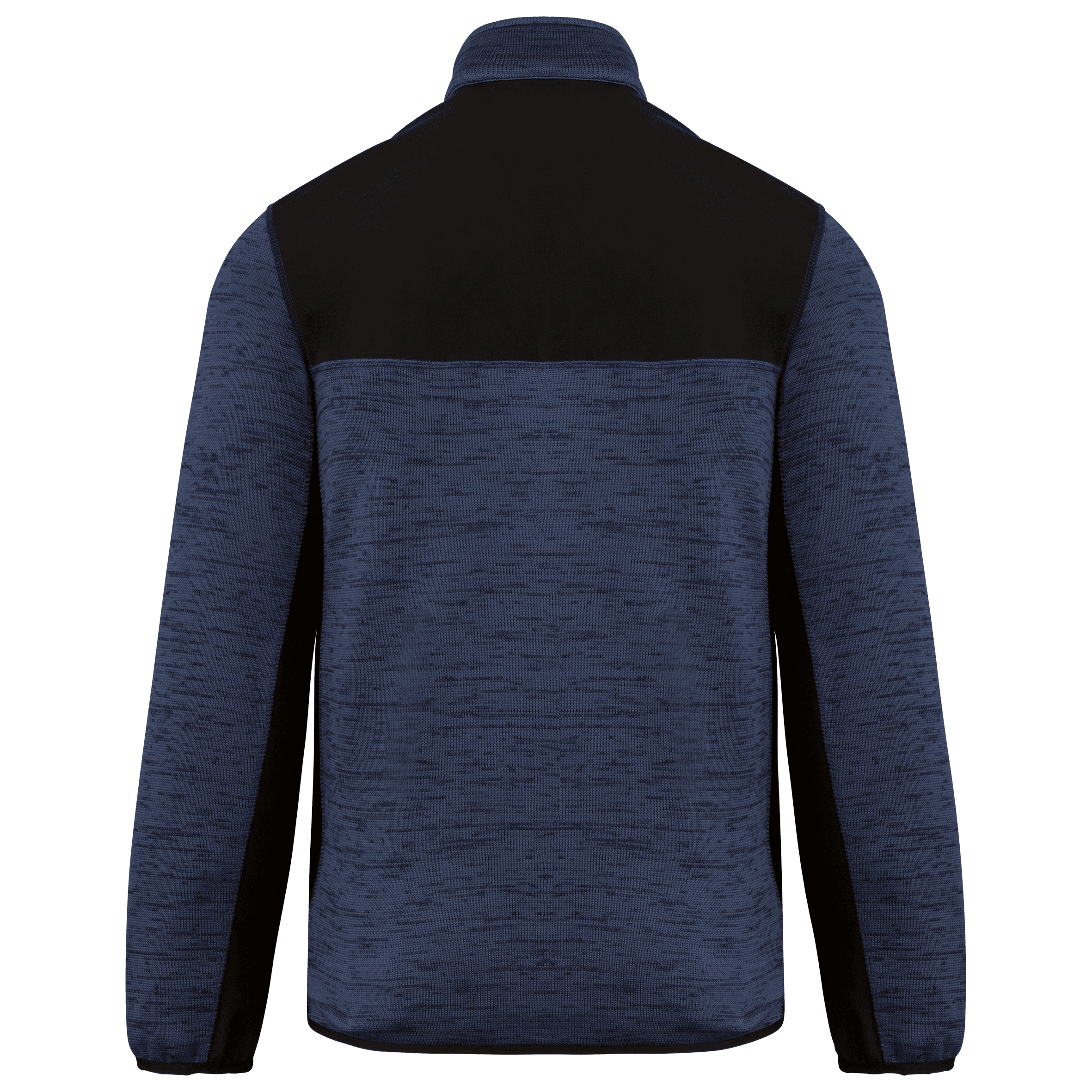 Navy Melange / Black