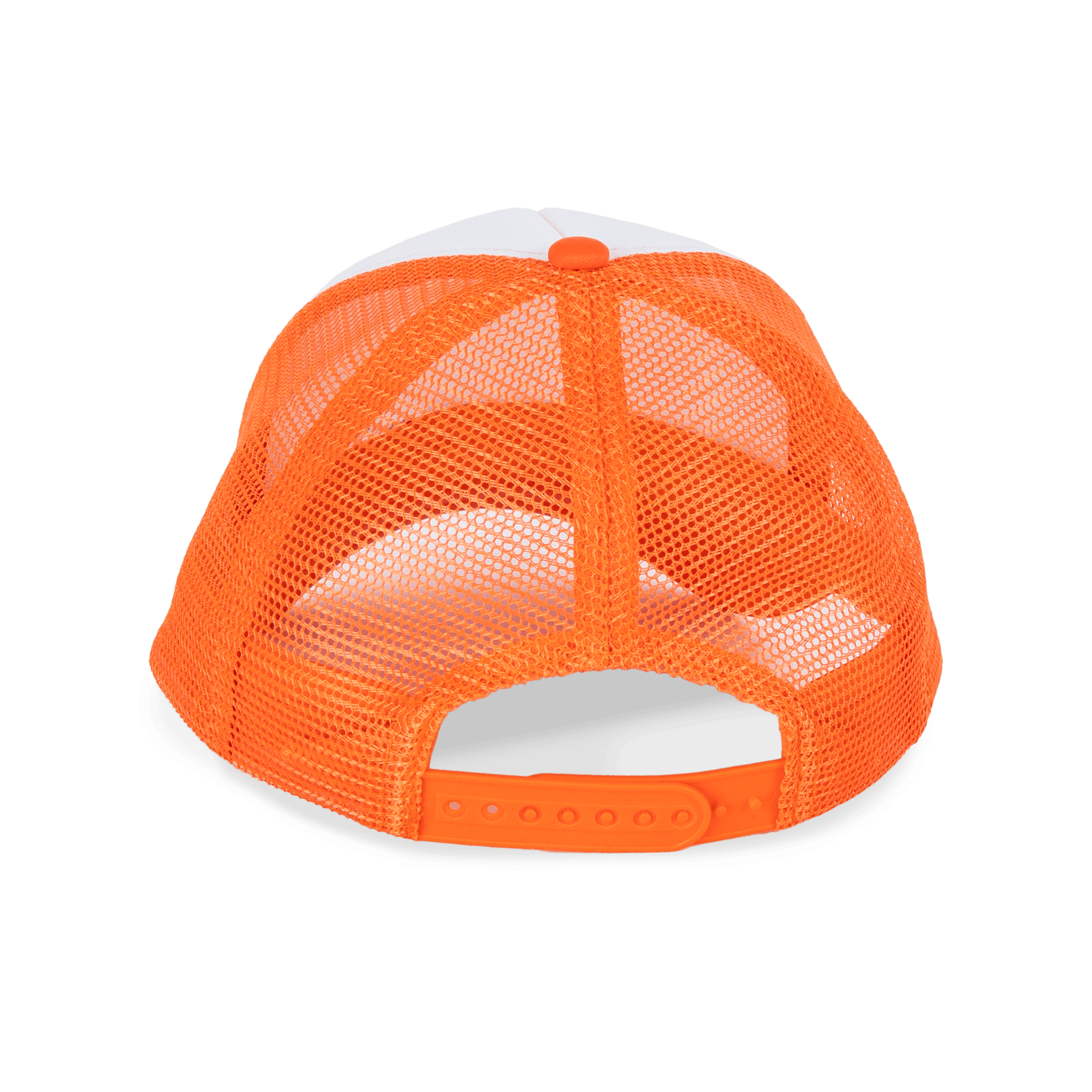 White / Vermillon Orange