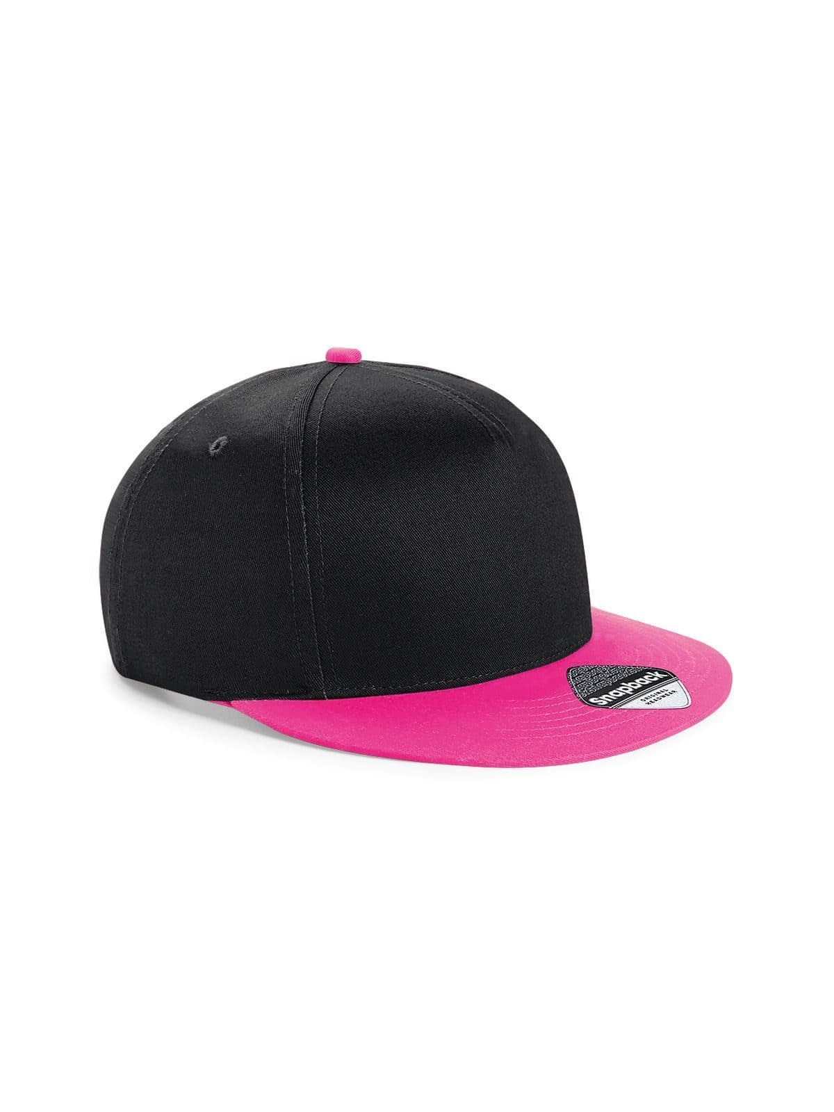 black/fuchsia