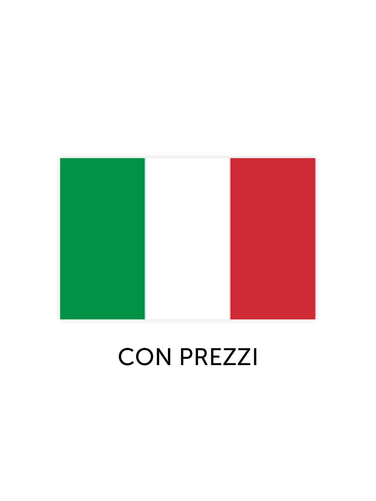 Italiano con prezzi