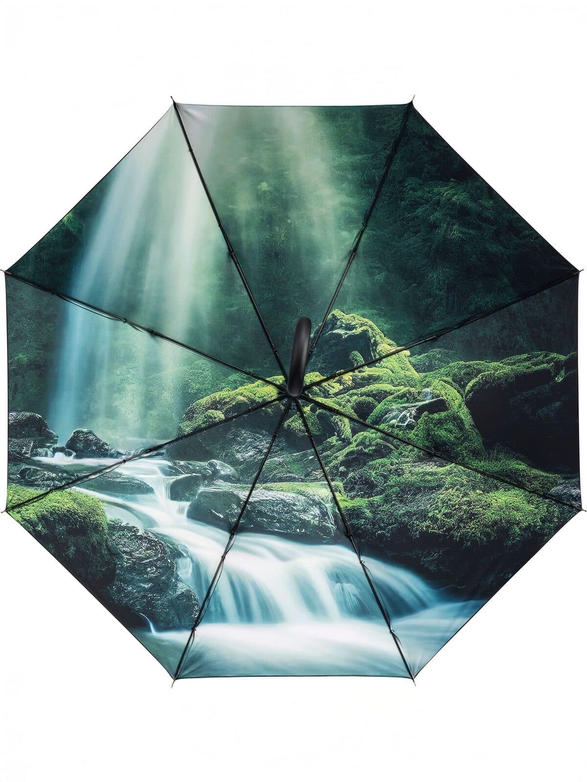 Black/Waterfall design