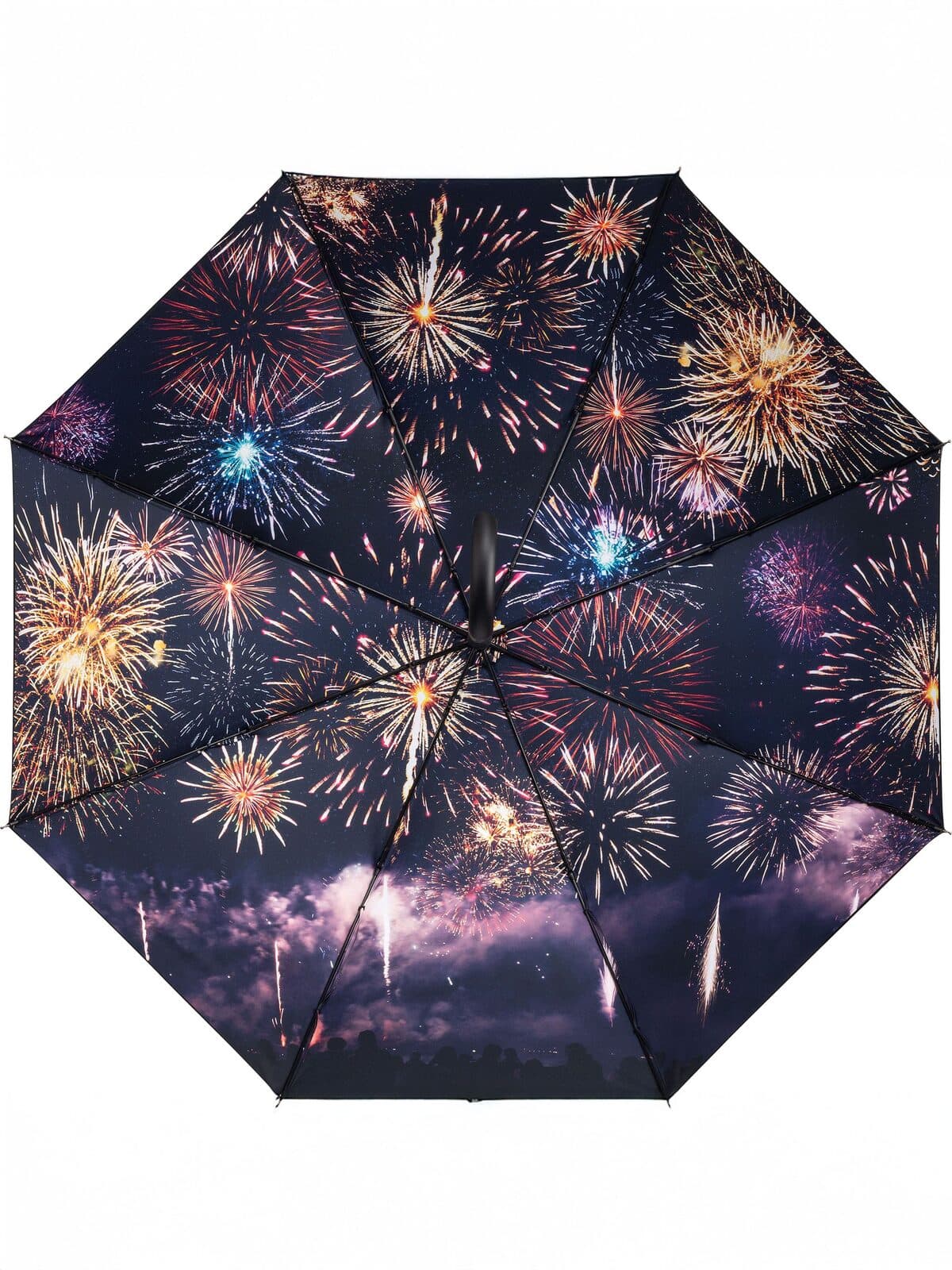 Black/Fireworks design