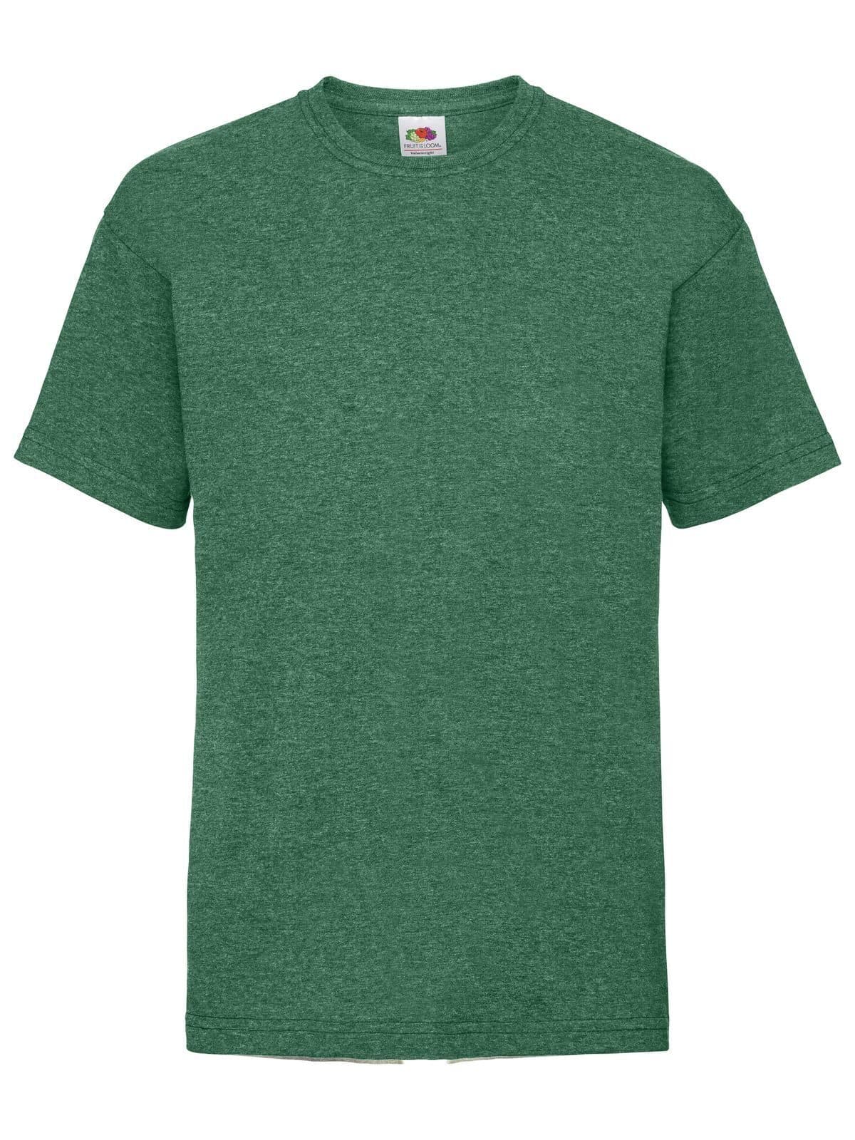 retro heather green
