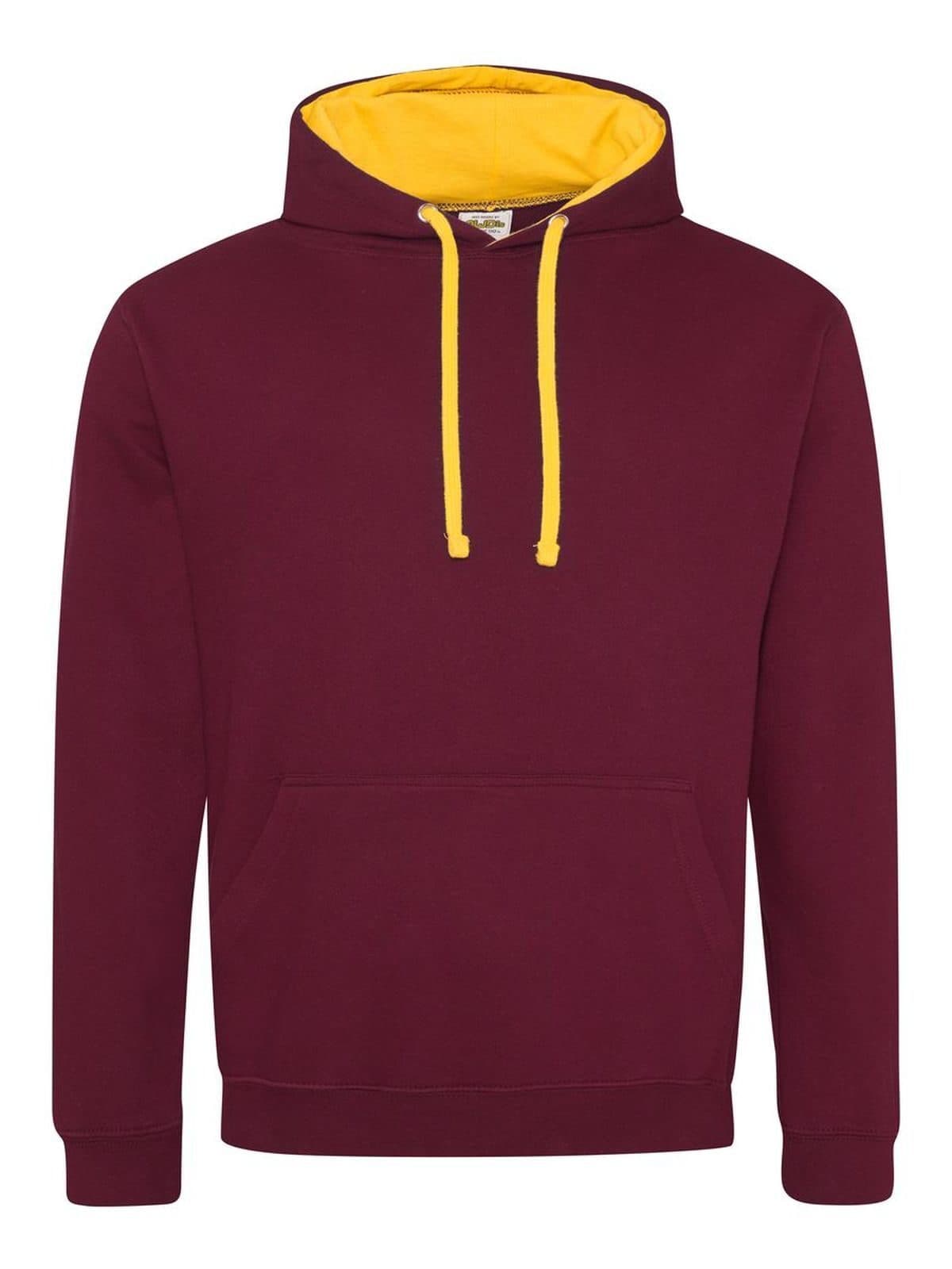 burgundy/gold