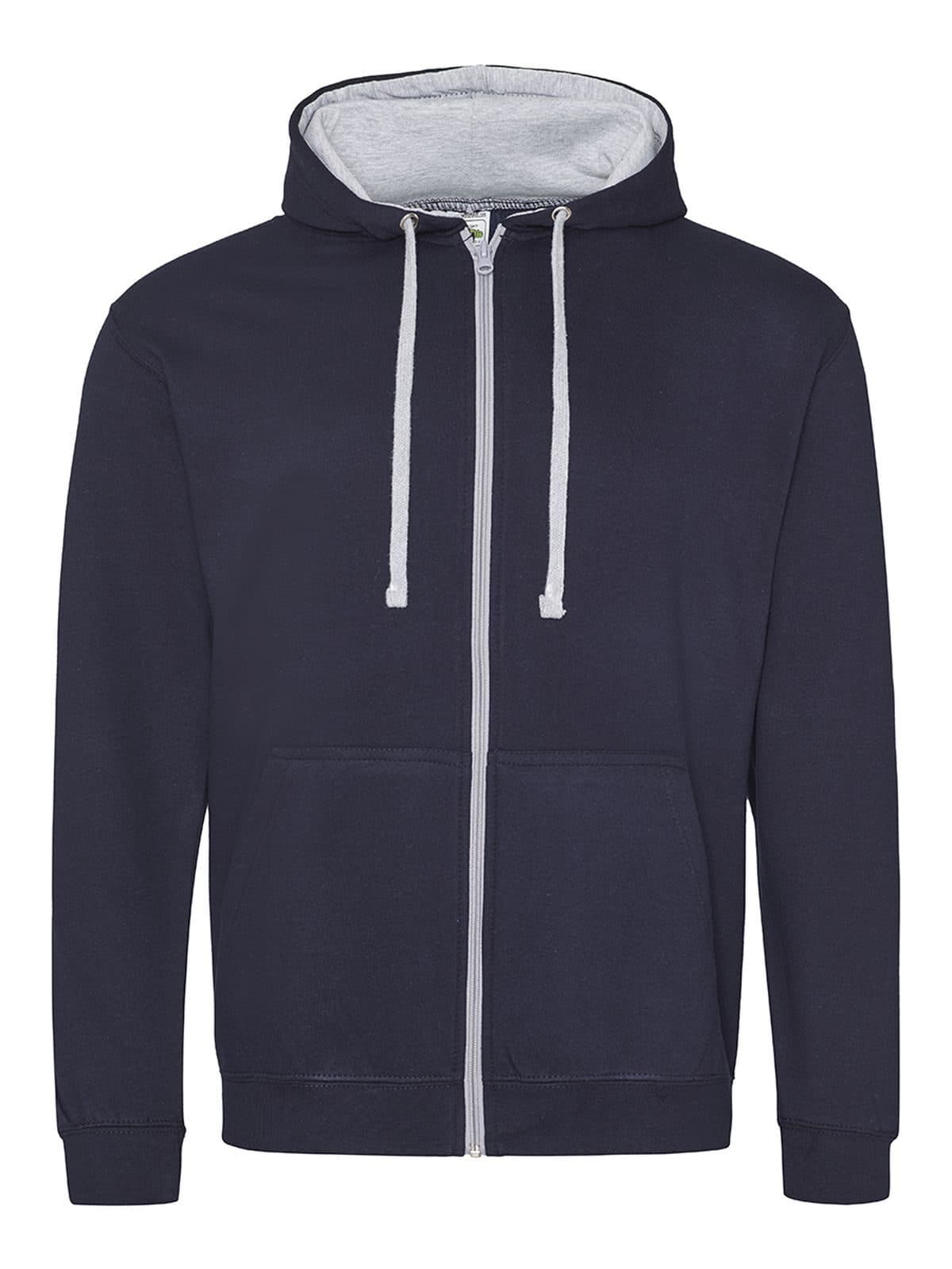 new french navy/heather grey