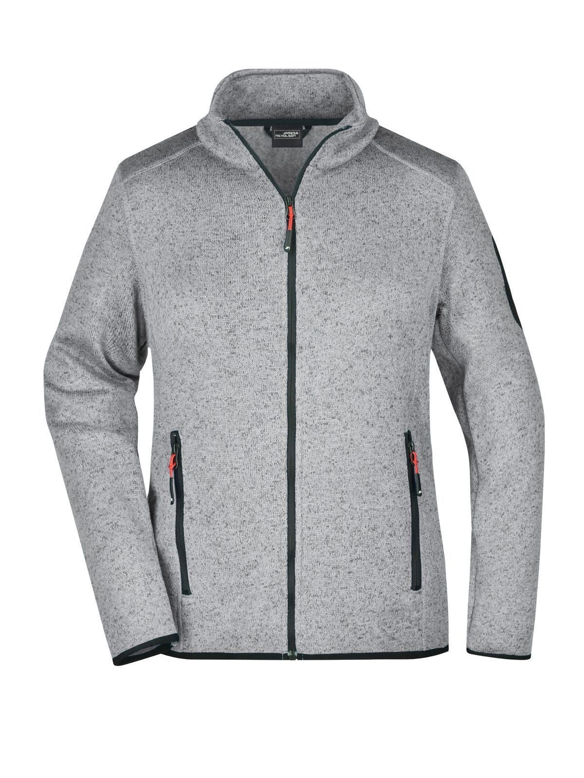 light-grey-melange/red