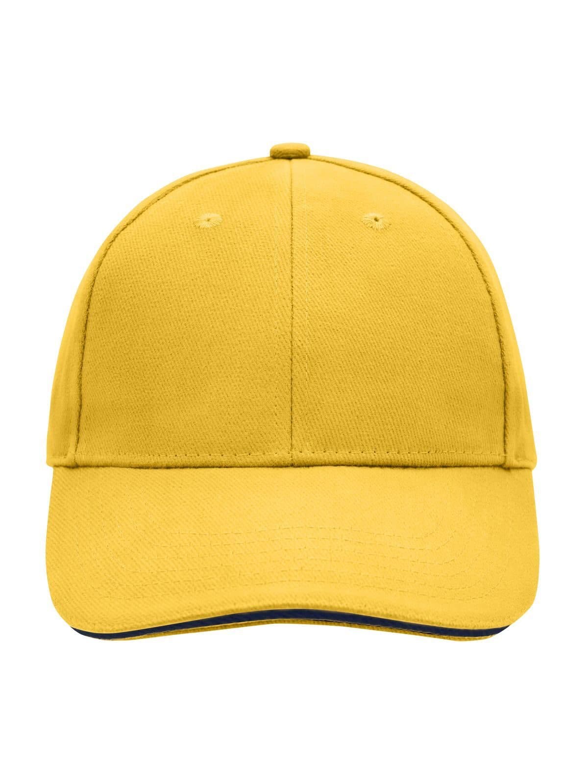 gold-yellow/navy